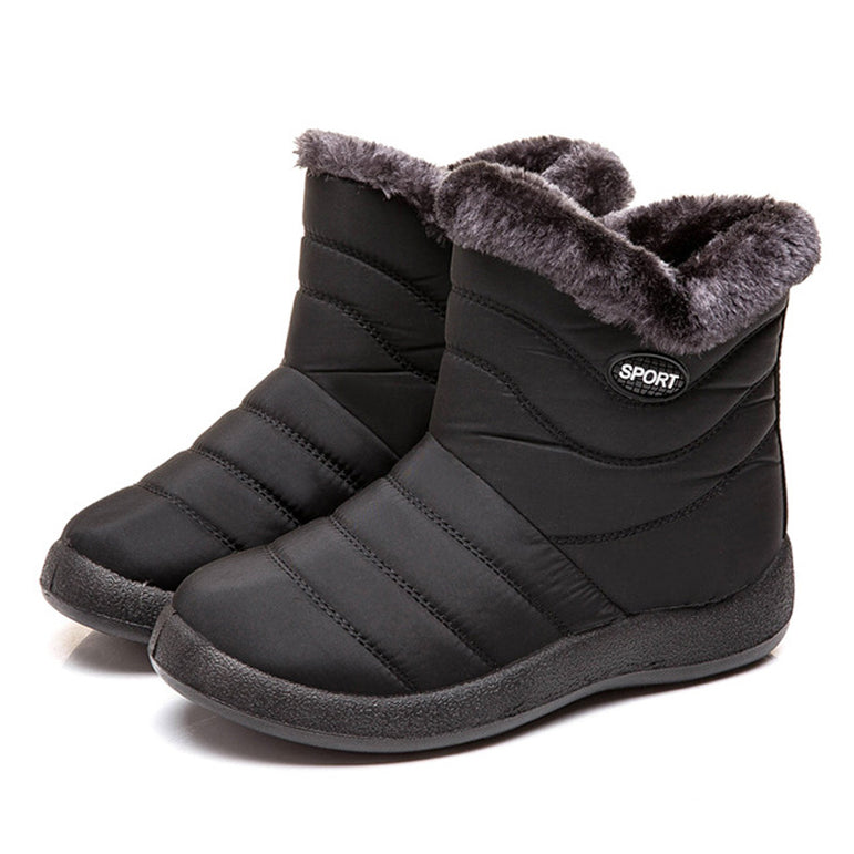 Waterproof Snow Plush Warm Ankle Boots