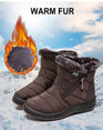 Waterproof Snow Plush Warm Ankle Boots