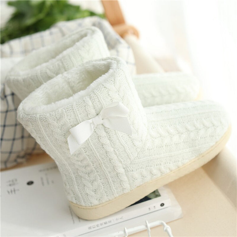 Cotton Padded Short Plush Boots