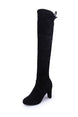 Over The Knee High Slim Boots