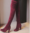 Over The Knee High Slim Boots