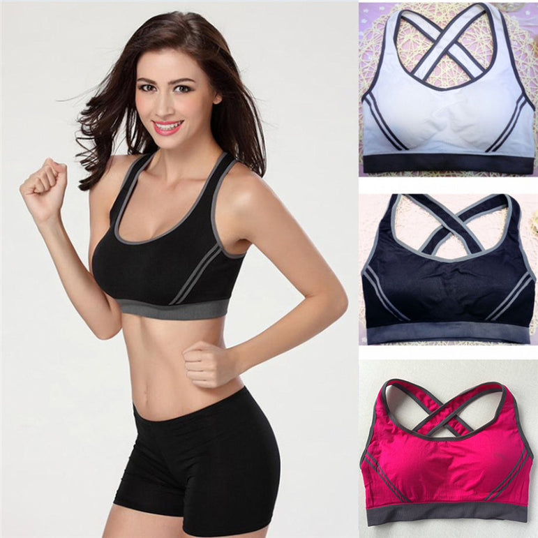 Sexy women Compression Sport Bra top