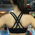 Sexy Mermaid Curve Cross Shockproof Sports Bras