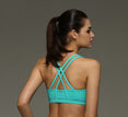 Sexy Mermaid Curve Cross Shockproof Sports Bras