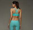 Sexy Mermaid Curve Cross Shockproof Sports Bras