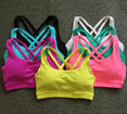 Sexy Mermaid Curve Cross Shockproof Sports Bras