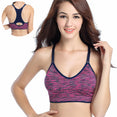 Straps Padded Top Seamless Fitness Yoga Sports Bra