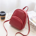 Leather Shoulder Multi Function mochila Backpack