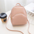 Leather Shoulder Multi Function mochila Backpack