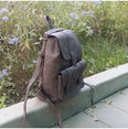 Leather Vintage Women Backpack