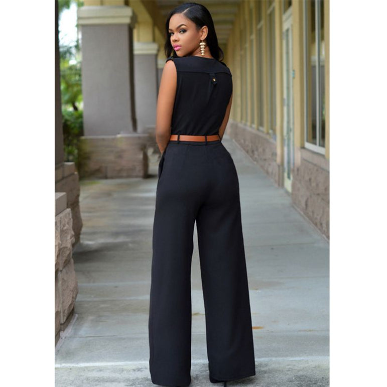 Casual Rompers High Waist jumpsuit