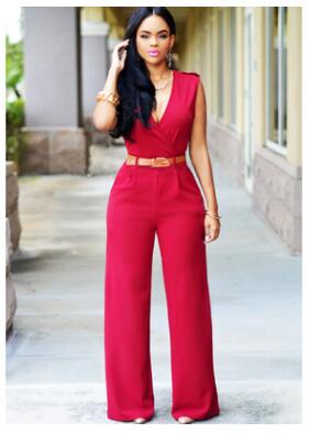 Casual Rompers High Waist jumpsuit