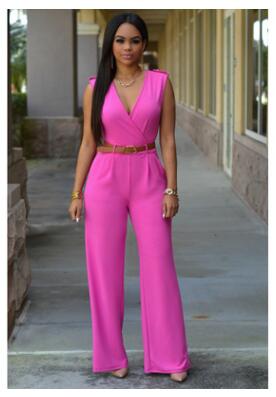 Casual Rompers High Waist jumpsuit