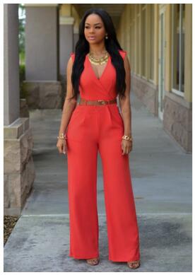 Casual Rompers High Waist jumpsuit