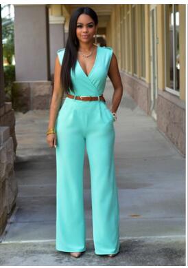 Casual Rompers High Waist jumpsuit