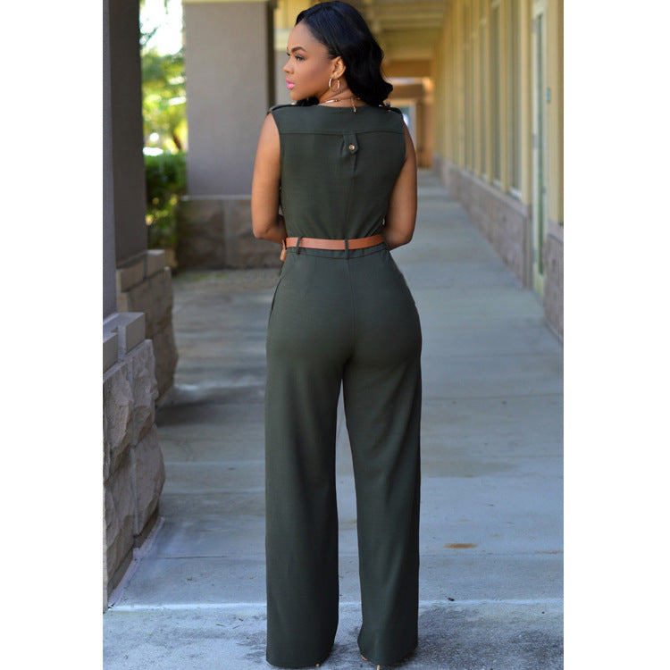 Casual Rompers High Waist jumpsuit