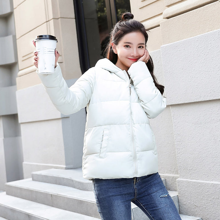 Short Style Cotton padded Parkas Coat Jacket