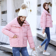 Short Style Cotton padded Parkas Coat Jacket