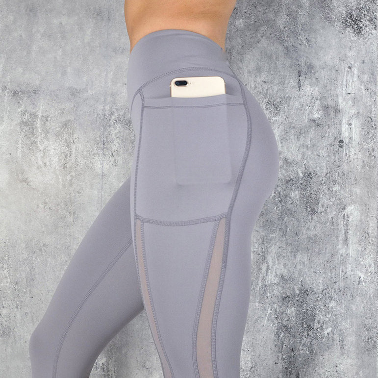 Mesh Splice Fitness Slim Yoga Leggings