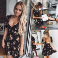 Floral Chiffon Boho Party Mini Dress