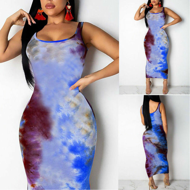 Long Party Beach Bodycon Dress