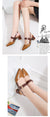 Shallow Mouth pointed Hollow Coarse sandals