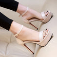 Ankle Strap Sandals peep toe High Heels