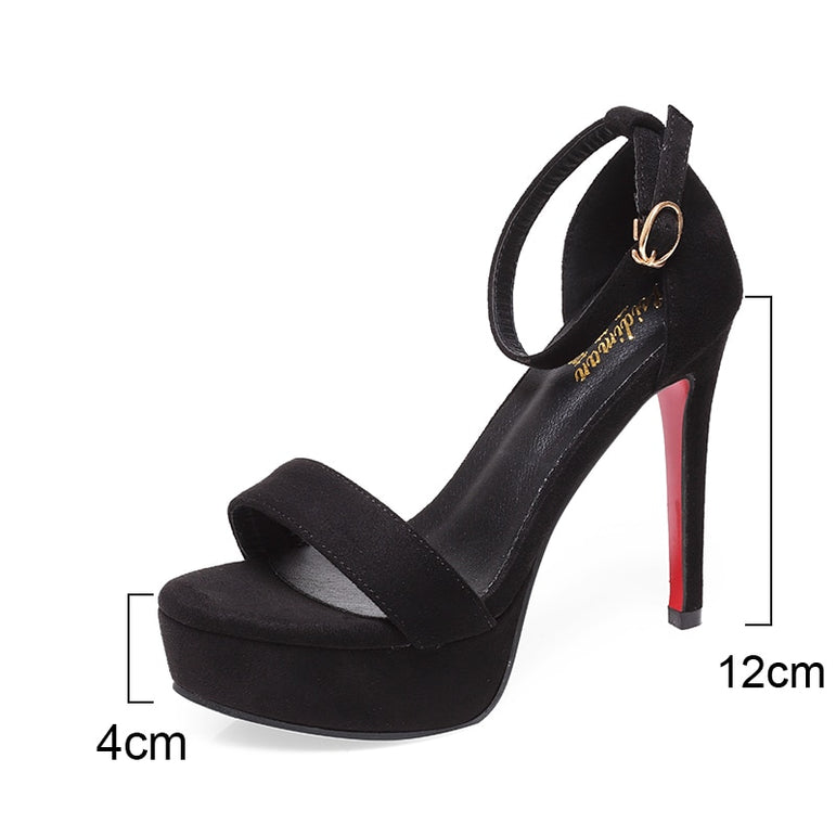 Ankle Strap Sandals peep toe High Heels