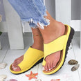 Casual Leather Shoes Comfy Big Toe Flat Platform