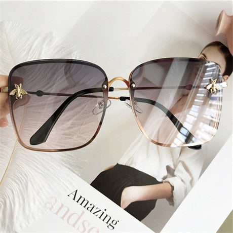 Driving Superstar Luxury Oversize Square Sunglasses