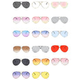 Luxury Pilot Cool Mirror Vintage Sunglasses