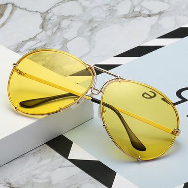 Luxury Pilot Cool Mirror Vintage Sunglasses