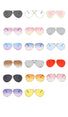 Luxury Pilot Cool Mirror Vintage Sunglasses