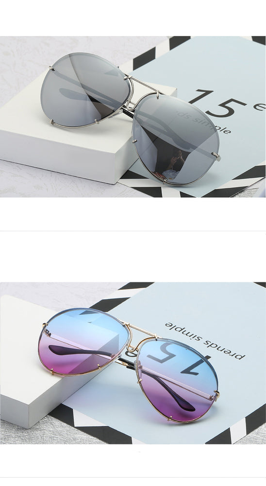 Luxury Pilot Cool Mirror Vintage Sunglasses