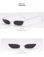 Retro Points Cat eye Vintage Sunglasses