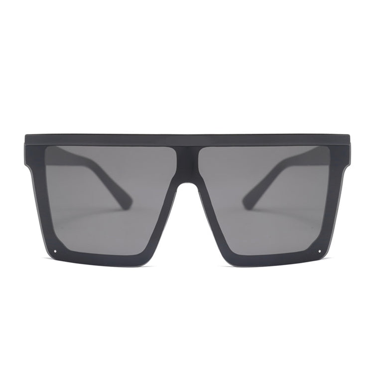 Rimless Square Vintage Ovesized Sunglasses