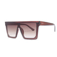 Rimless Square Vintage Ovesized Sunglasses