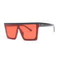 Rimless Square Vintage Ovesized Sunglasses