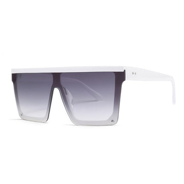 Rimless Square Vintage Ovesized Sunglasses