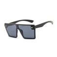 Rimless Square Vintage Ovesized Sunglasses