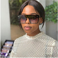 Rimless Square Vintage Ovesized Sunglasses