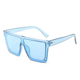 Rimless Square Vintage Ovesized Sunglasses