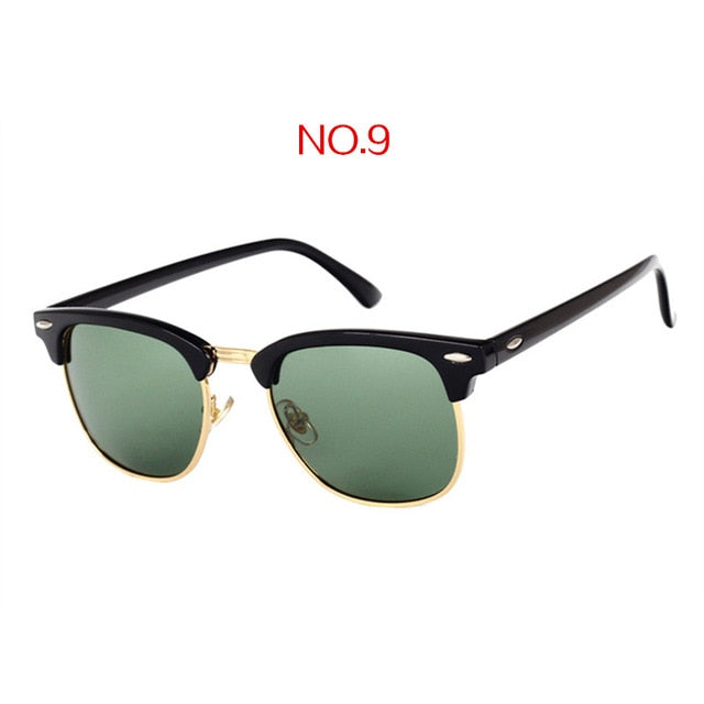 Vintage Square Classic Polarized Sunglasses