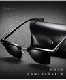 Vintage Square Classic Polarized Sunglasses