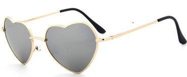 Rimless LOVE Heart Shaped Sunglasses