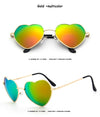 Rimless LOVE Heart Shaped Sunglasses