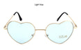 Rimless LOVE Heart Shaped Sunglasses