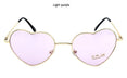 Rimless LOVE Heart Shaped Sunglasses