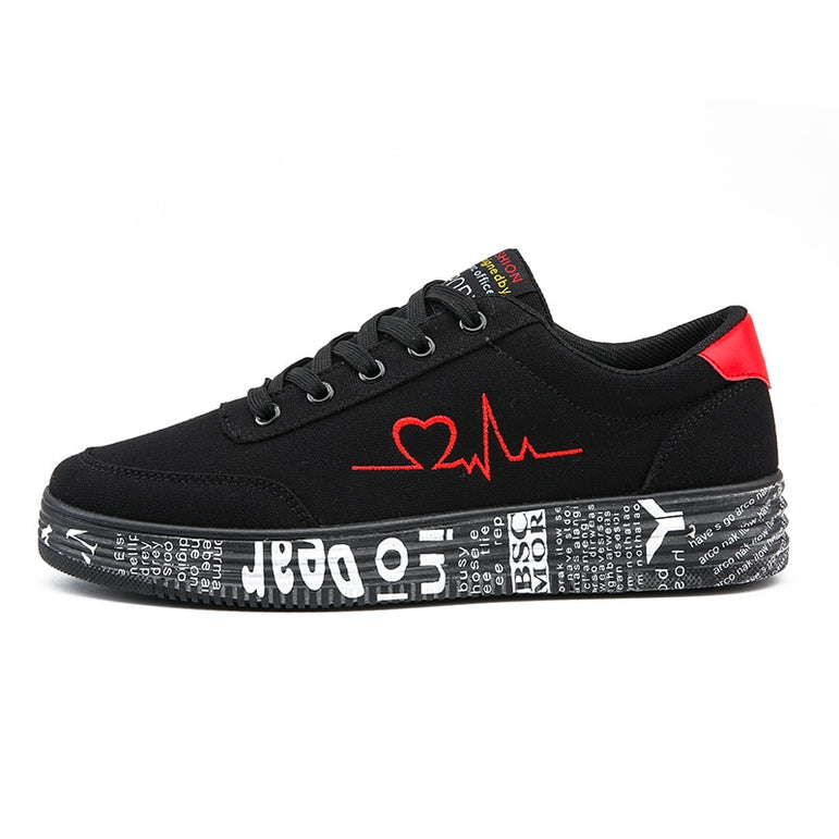 Lace up Casual Women Vulcanized Shoes Sneakers