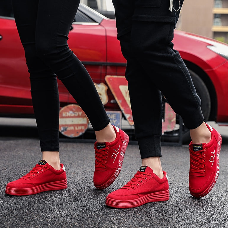 Lace up Casual Women Vulcanized Shoes Sneakers